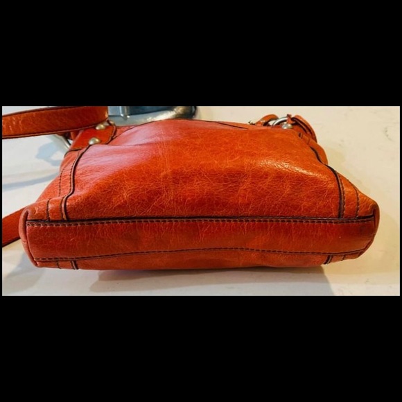 Fossil Crossbody leather purse bag - Picture 2 of 5